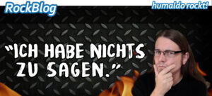 Ich habe nichts zu sagen.